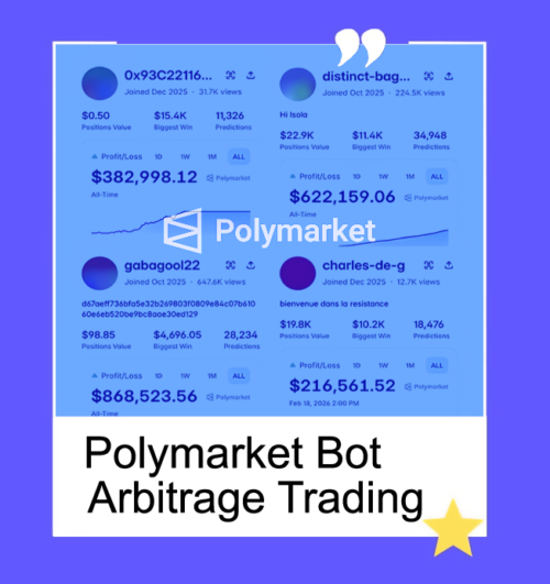 Polymarket Bot - Polymarket arbitrage bot