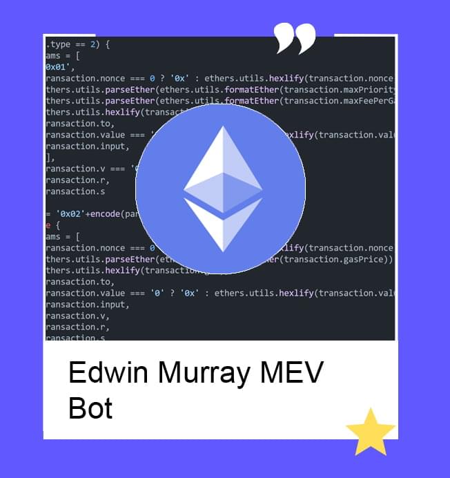Edwin Murray MEV BOT