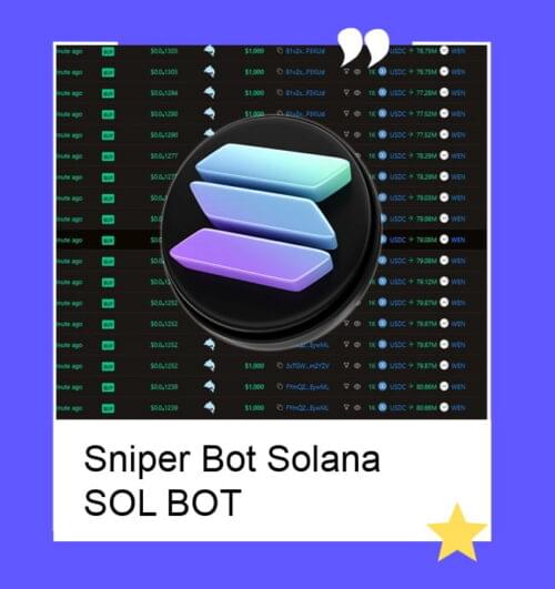 Sniper Bot Solana